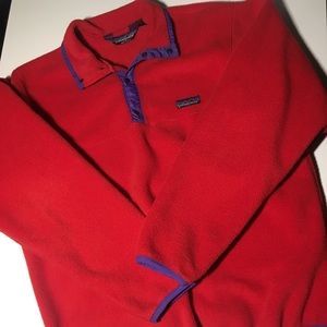 Snap on Vintage Patagonia Fleece Size Medium